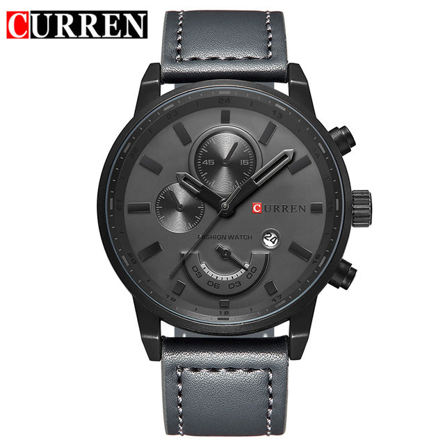 CURREN Round Dial Analog