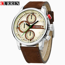 Load image into Gallery viewer, Curren New Men Watches Military Leather