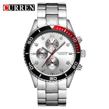 Load image into Gallery viewer, CURREN with Point Scales/Round Dial-Black