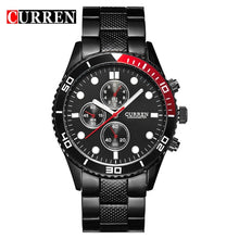 Load image into Gallery viewer, CURREN with Point Scales/Round Dial-Black