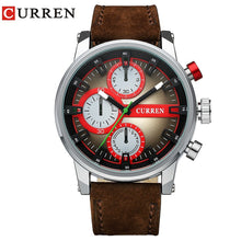 Load image into Gallery viewer, Curren New Men Watches Military Leather