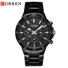 Load image into Gallery viewer, Curren blackcat quartz analog