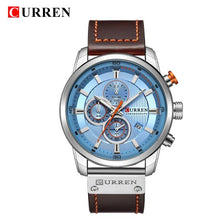 Load image into Gallery viewer, CURREN Digital Leather Sports Watches