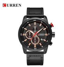 Load image into Gallery viewer, CURREN Digital Leather Sports Watches