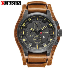 Load image into Gallery viewer, CURREN Watch Men Military Quartz