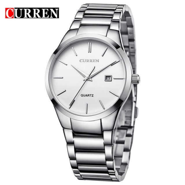 CURREN Quartz Watch Men Brand Military Wrist