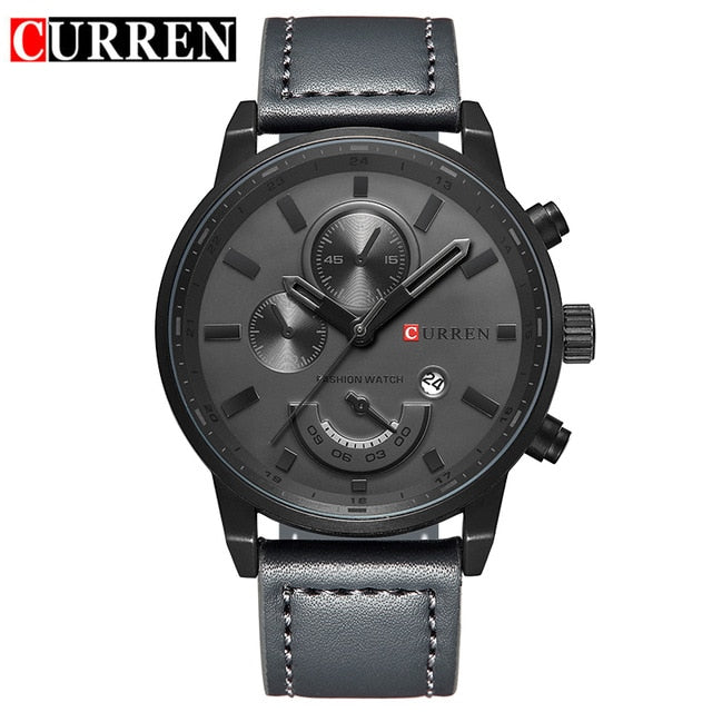 Curren Army Military Quartz Mens Watches
