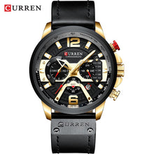 Load image into Gallery viewer, CURREN Casual Sport Watches for Men Blue